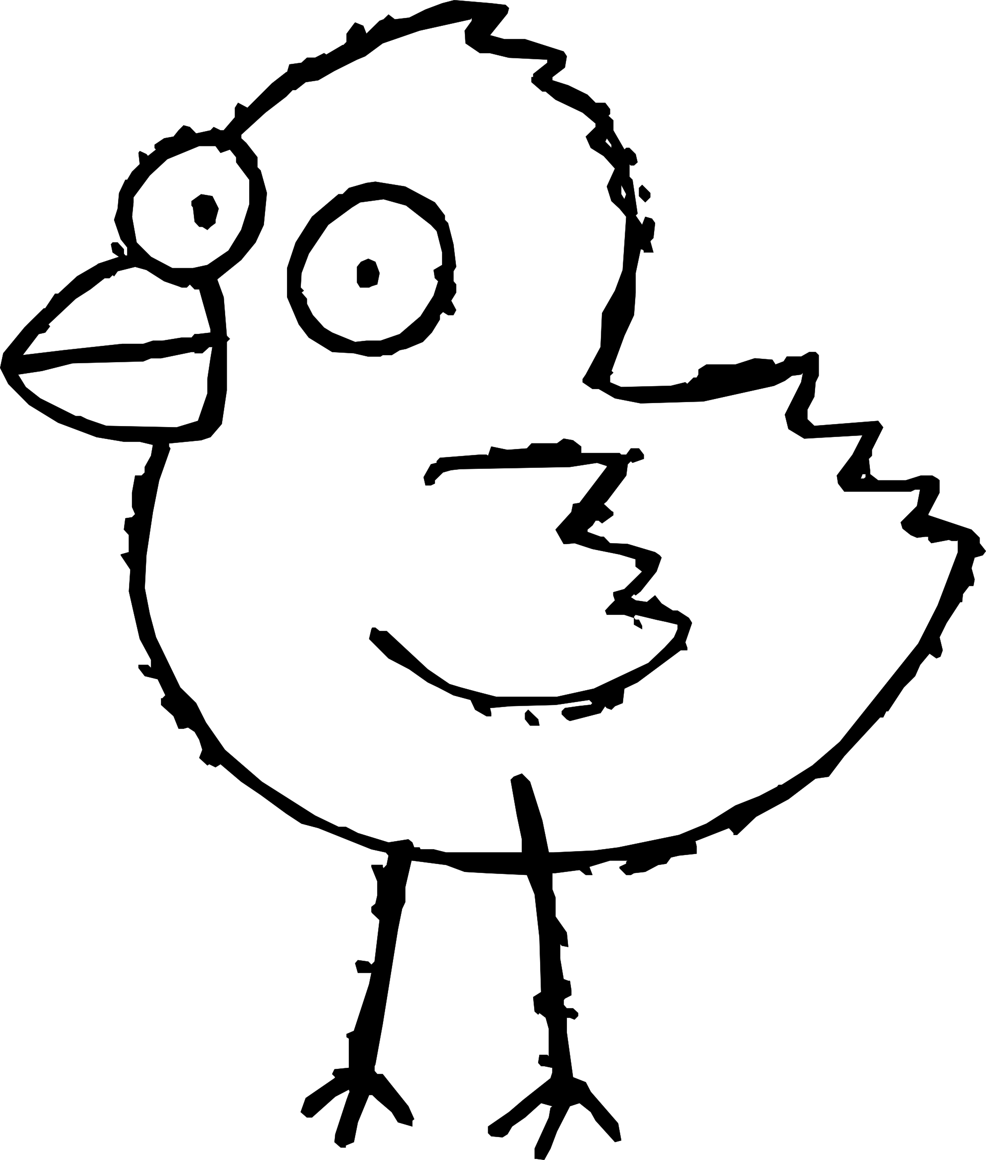 Clipart Info - Chick-magnet Pillow Case (1979x2328)