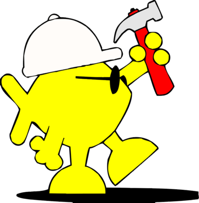 Christian Fish With Hammer - Clip Art Fix (391x400)