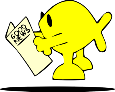 Christian Fish Reading - News (400x320)