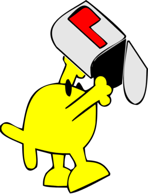 Christian Fish With Mailbox - Clip Art (305x400)