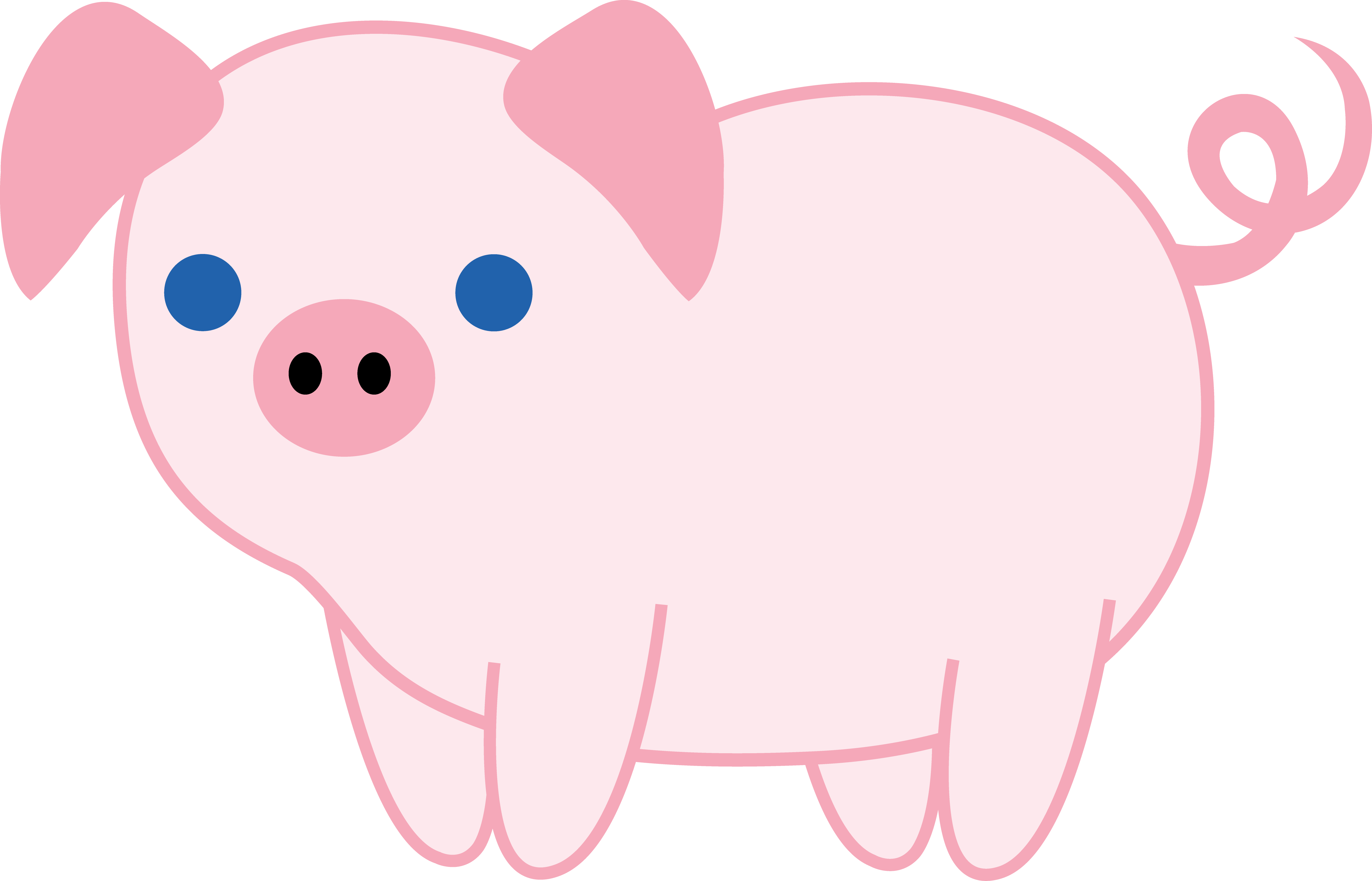 Free Pastor Cliparts, Download Free Clip Art, Free - Farting Pig (5154x3309)