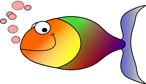 Fins Clipart Fish Fin - Fish Clip Art (600x344)