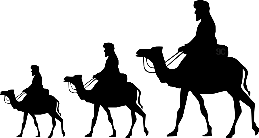 Magi Clipart - Epiphany Of The Lord 2018 (900x481)