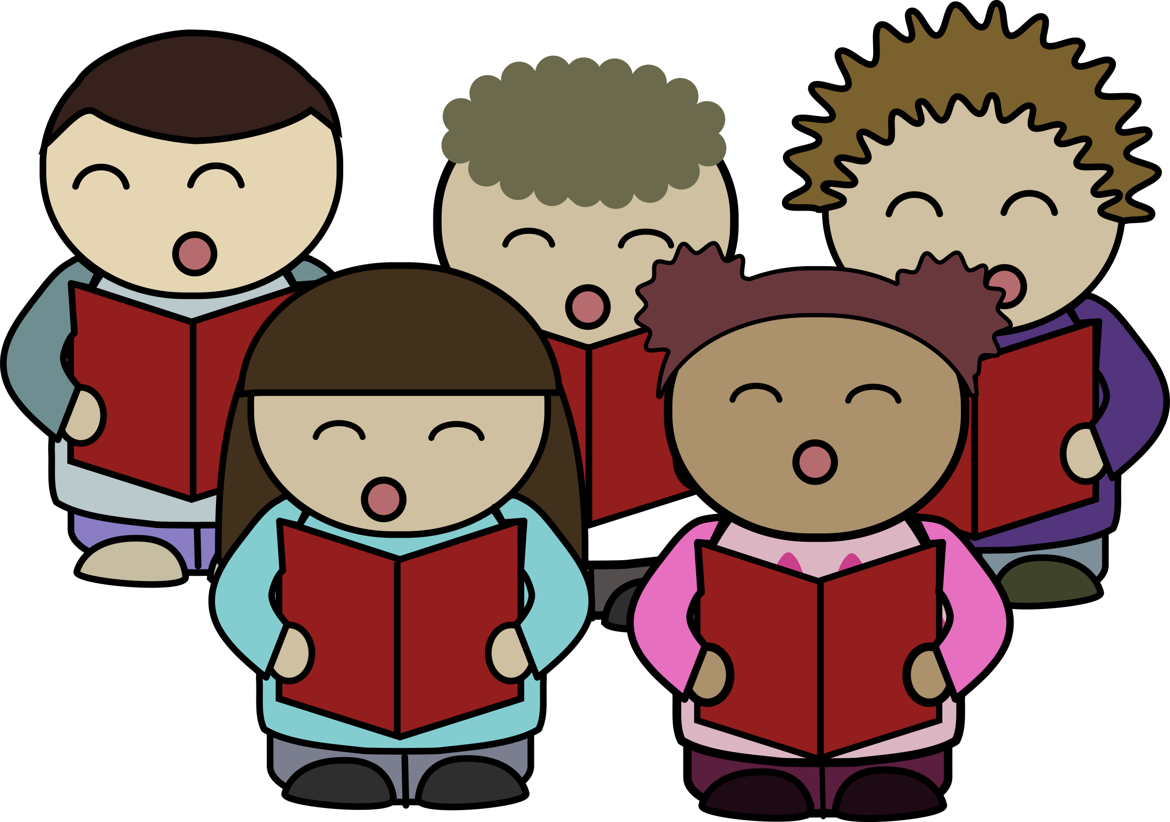 Country Choir Cliparts - Clipart Choir (2400x1686)