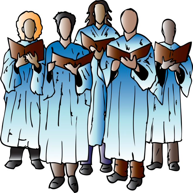 Choir Group - " - Group Singing Transparent Png (660x660)