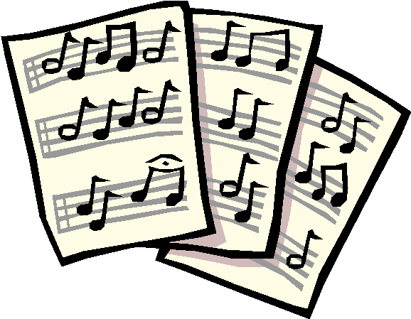 A Small Number Of My Choir And Myself Paid A Surprise - Song Clipart (581x455)