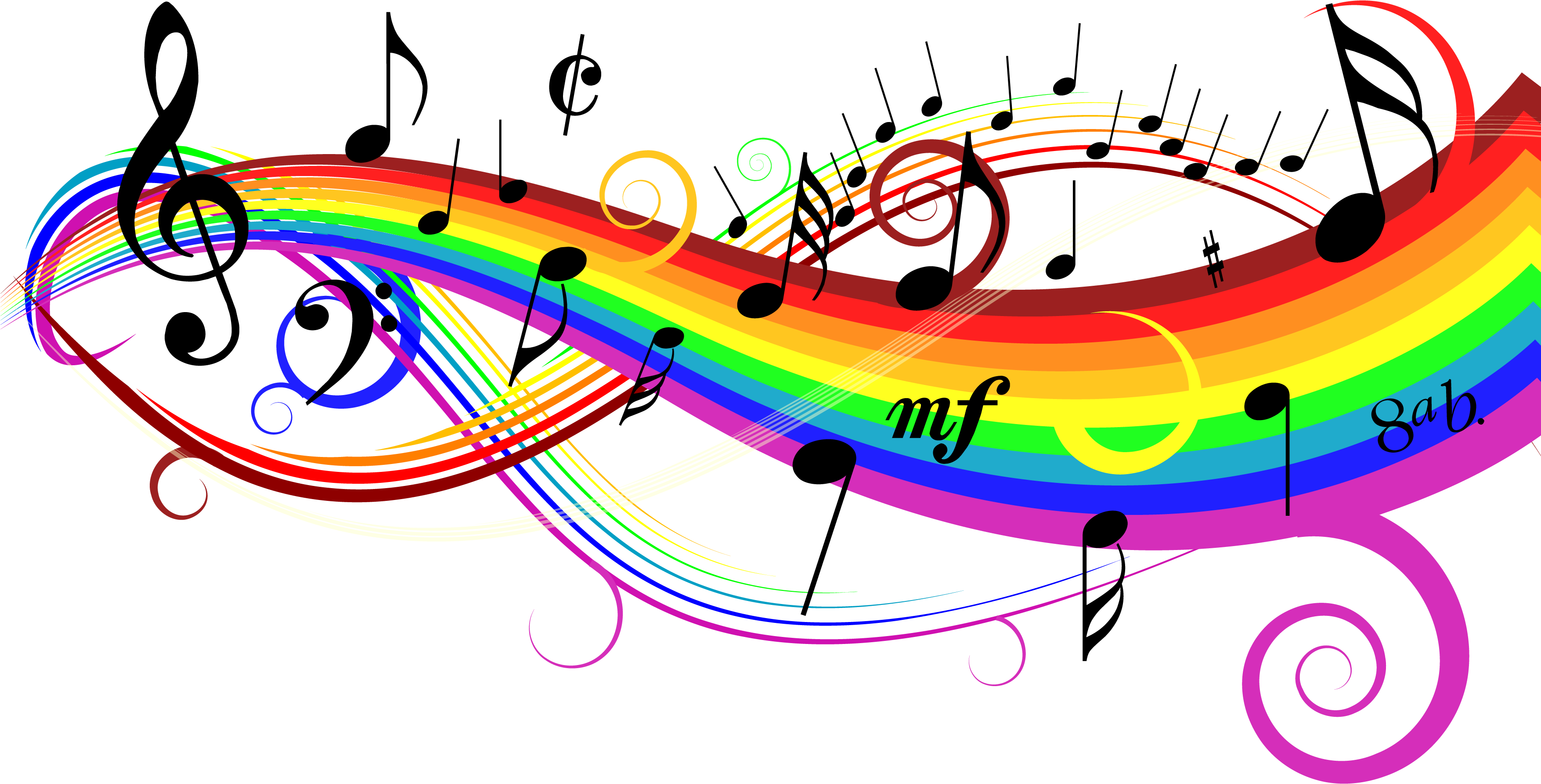 Musical Note Singing Choir Part - Musique Libre De Droit (3508x2480)