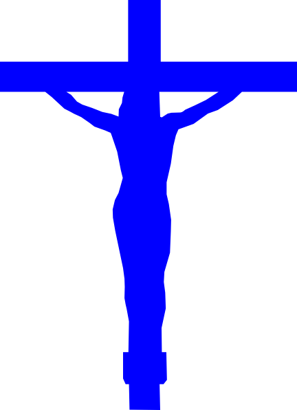 Jesus On The Cross Svg Clip Arts 432 X 596 Px - Christ On The Cross (432x596)