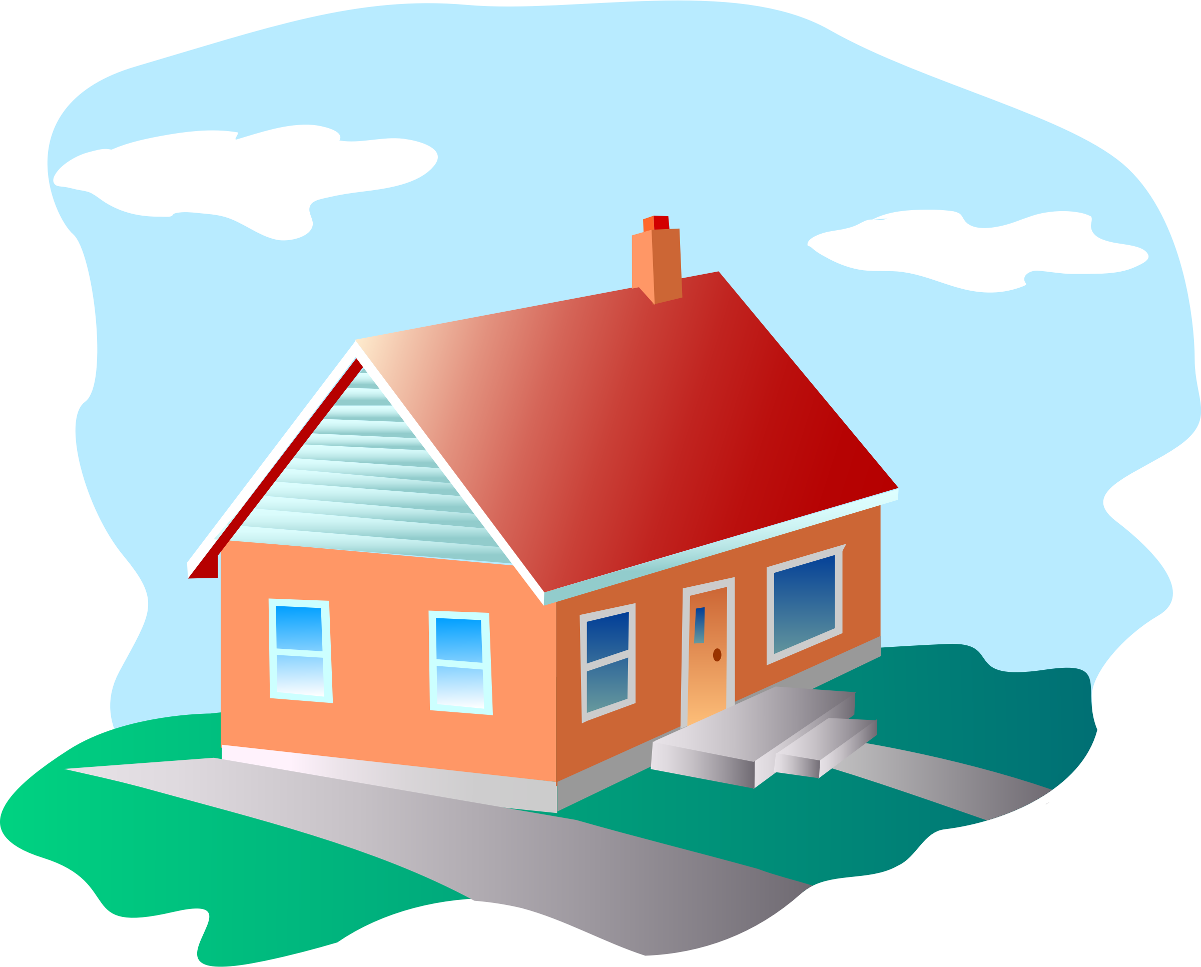 Free Stock Photos - House Clipart (2400x1933)