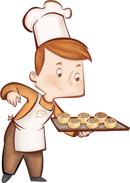 Businessman Clip Art By J - Dessin Petit Patissier (500x700)