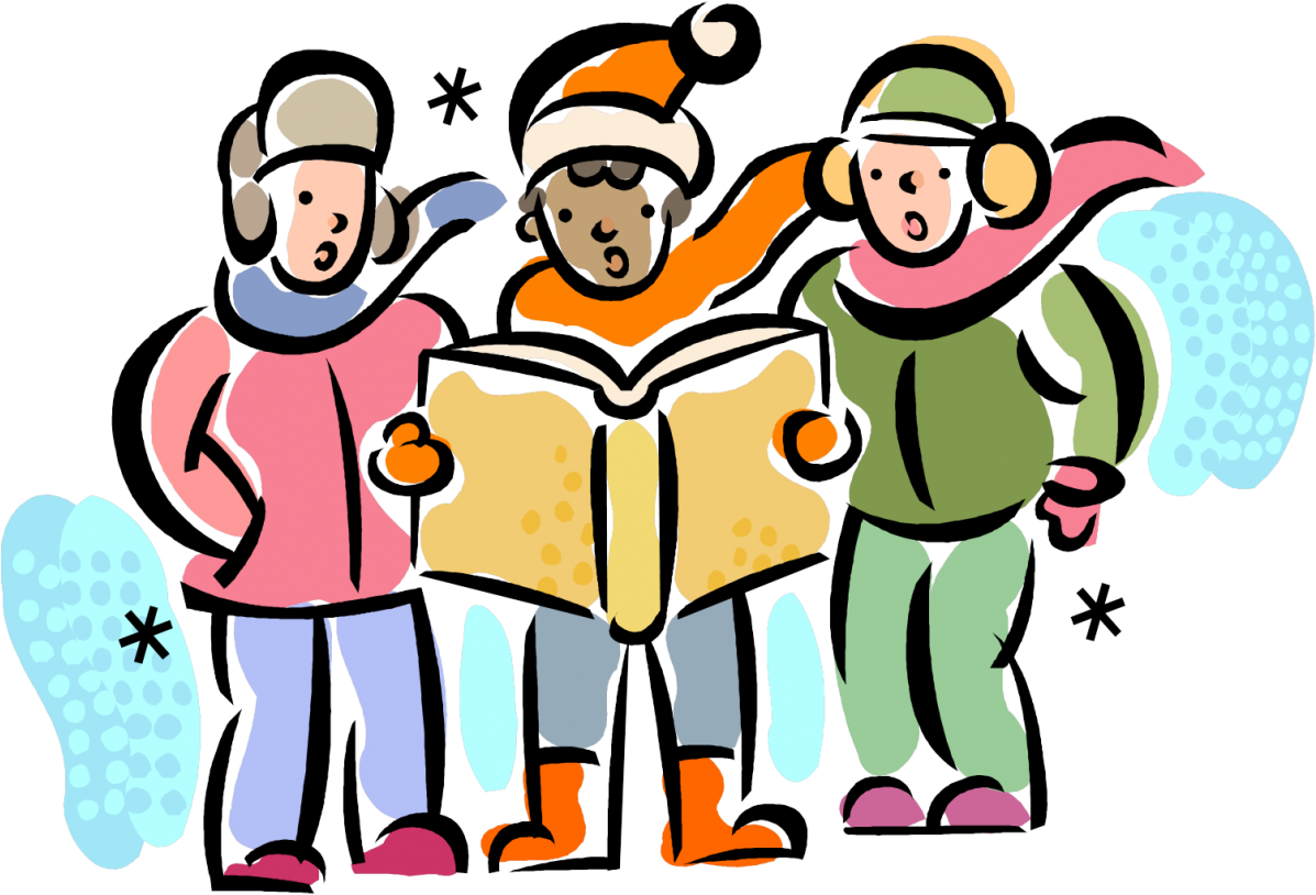 Singing In The Community - Christmas Carol Singers Png - (1200x825) Png Cli...
