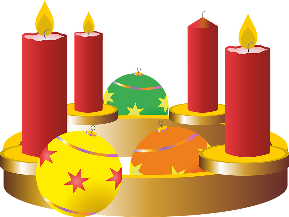 Download and share clipart about Third Advent Advent Wreath Advent Christma...