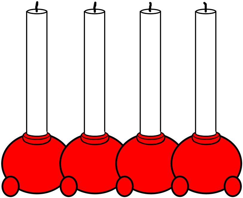 Advent Candlestick Advent Candle Holder Lucia - Advent Tecknad (830x720)