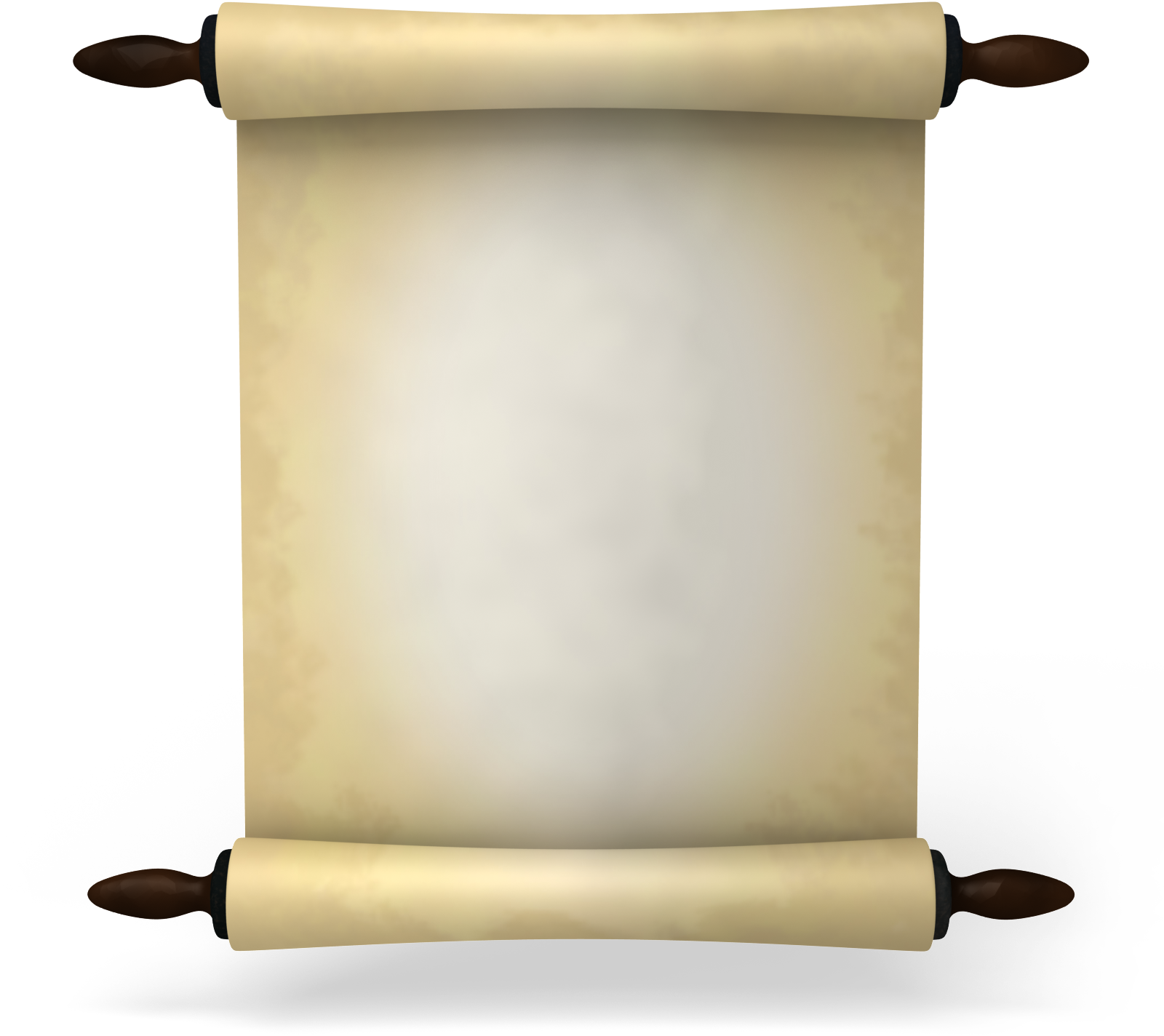 Ancient Scroll Paper - Scroll Clip Art (1600x1600)