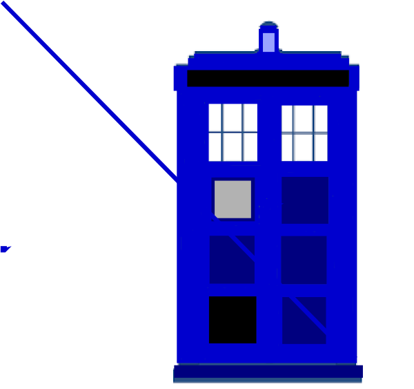 Phenomenal Tardis Clipart Clip Art At Clker Com Vector - Tardis Clip Art (600x563)