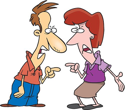 Conflict Resolution Image - Argument Clipart (500x438)