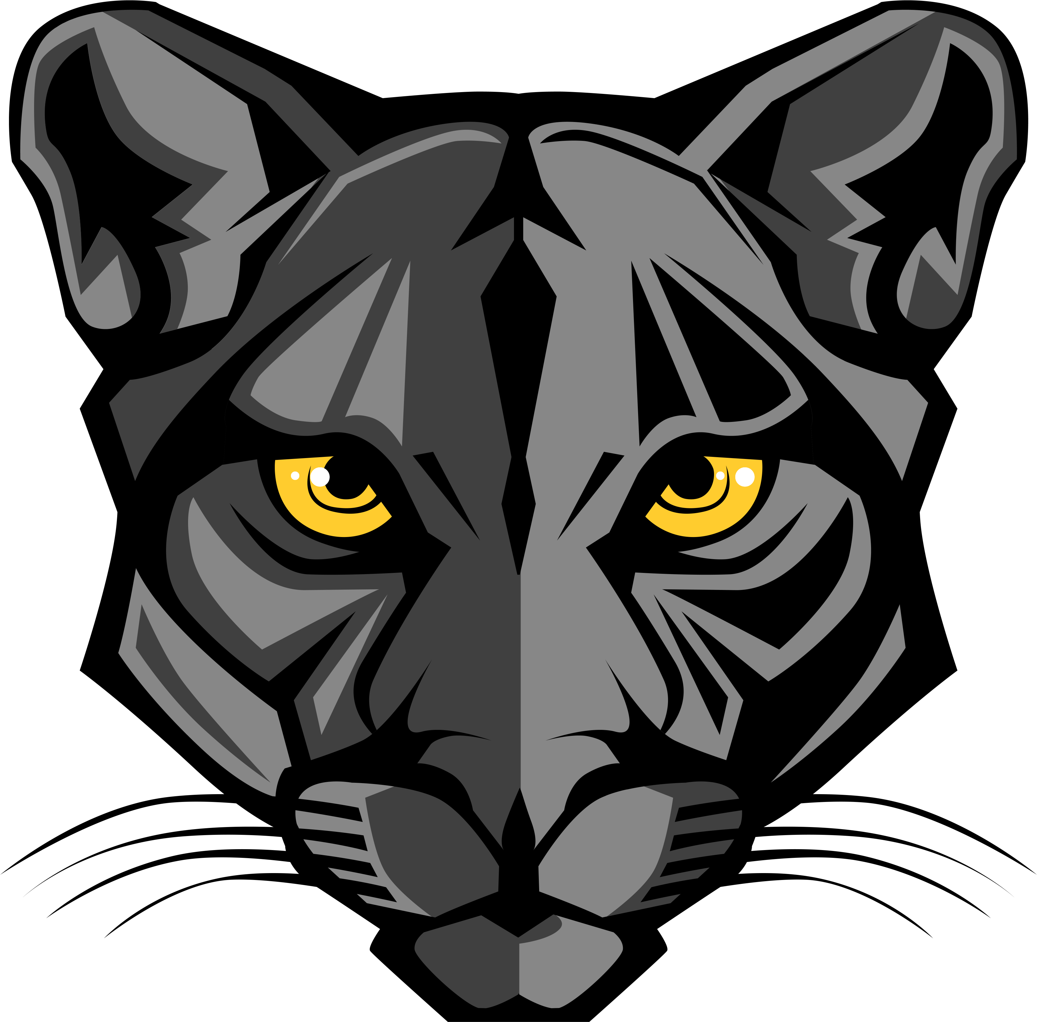 Panther Mascot Logo (3500x3450)