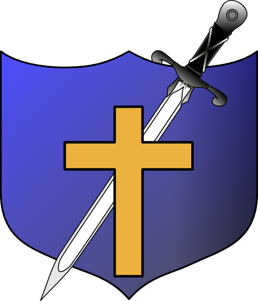 Sword And Bible Clip Art Cliparts - Charlemagne: By The Sword And The Cross (513x600)