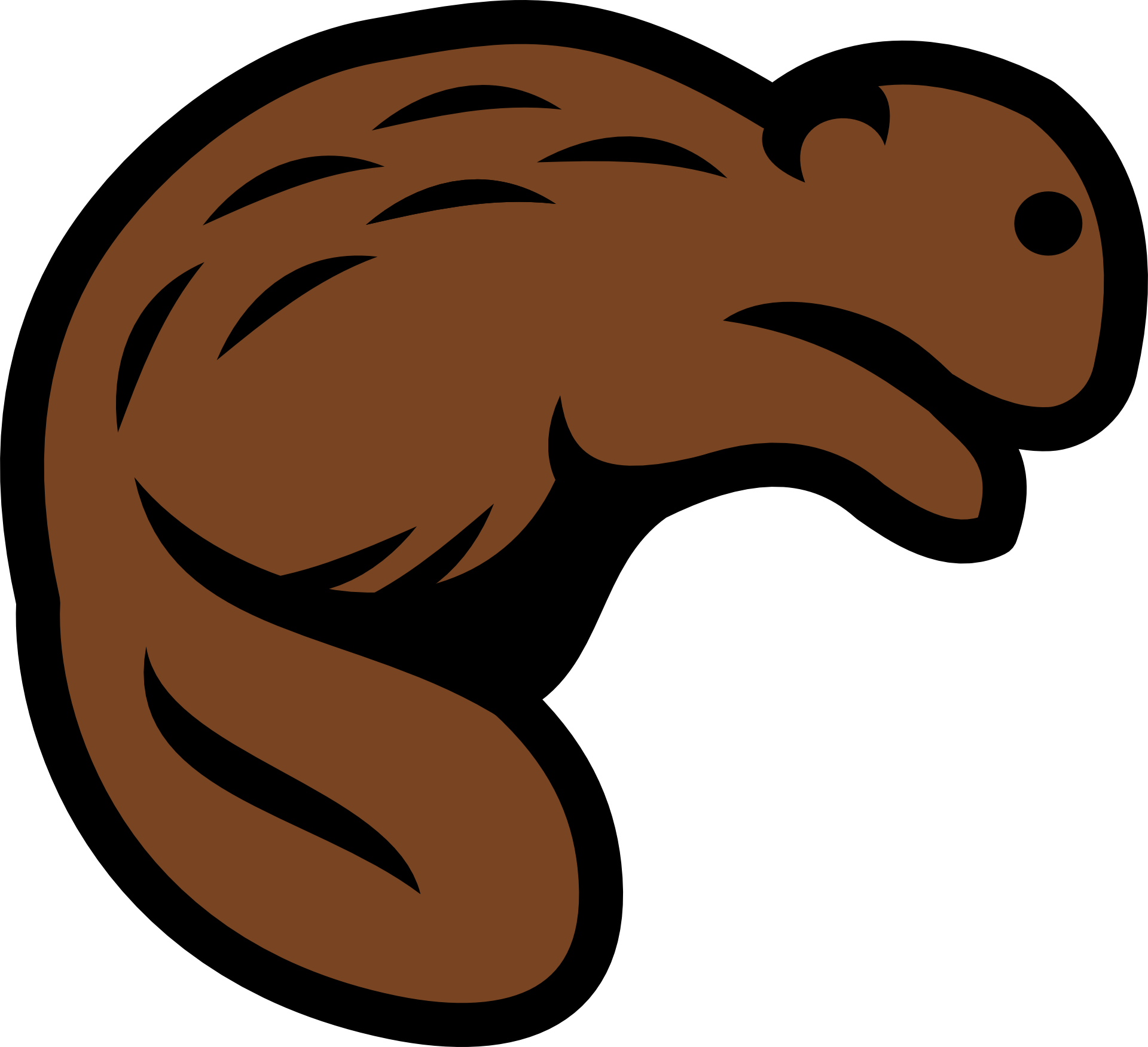 Beaver Fur Trade Clip Art - Beaver Fur Clipart (1920x1751)