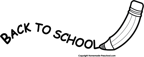 Click To Save Image - Back To School Black And White (566x223)