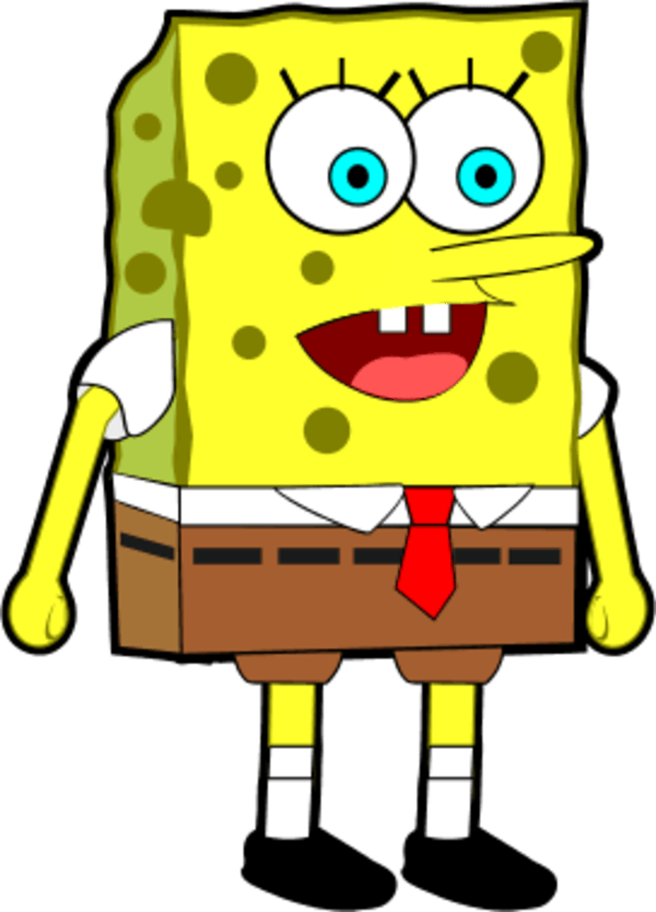 Get Notified Of Exclusive Freebies - Spongebob Img (600x834)