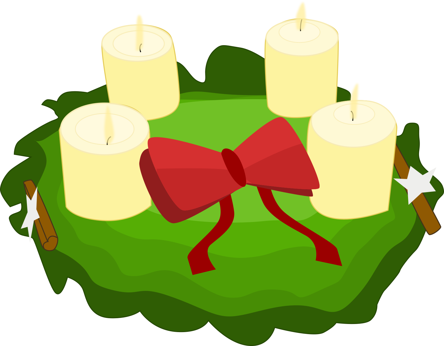 Free To Use & Public Domain Christmas Clip Art - Advent (1531x1194)