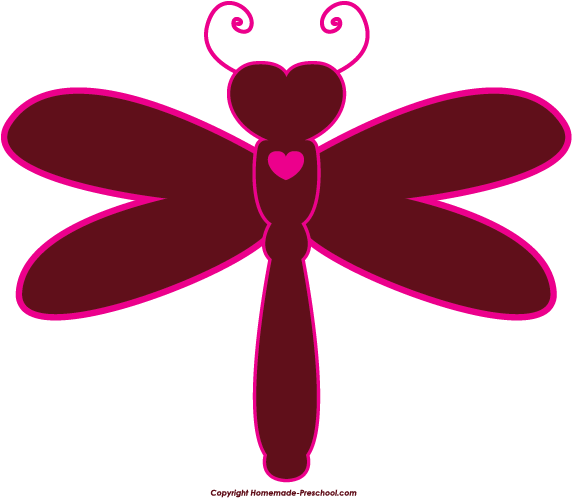 Free Church Fellowship Cliparts, Download Free Clip - Silhouette Of Dragonfly Clipart (572x498)