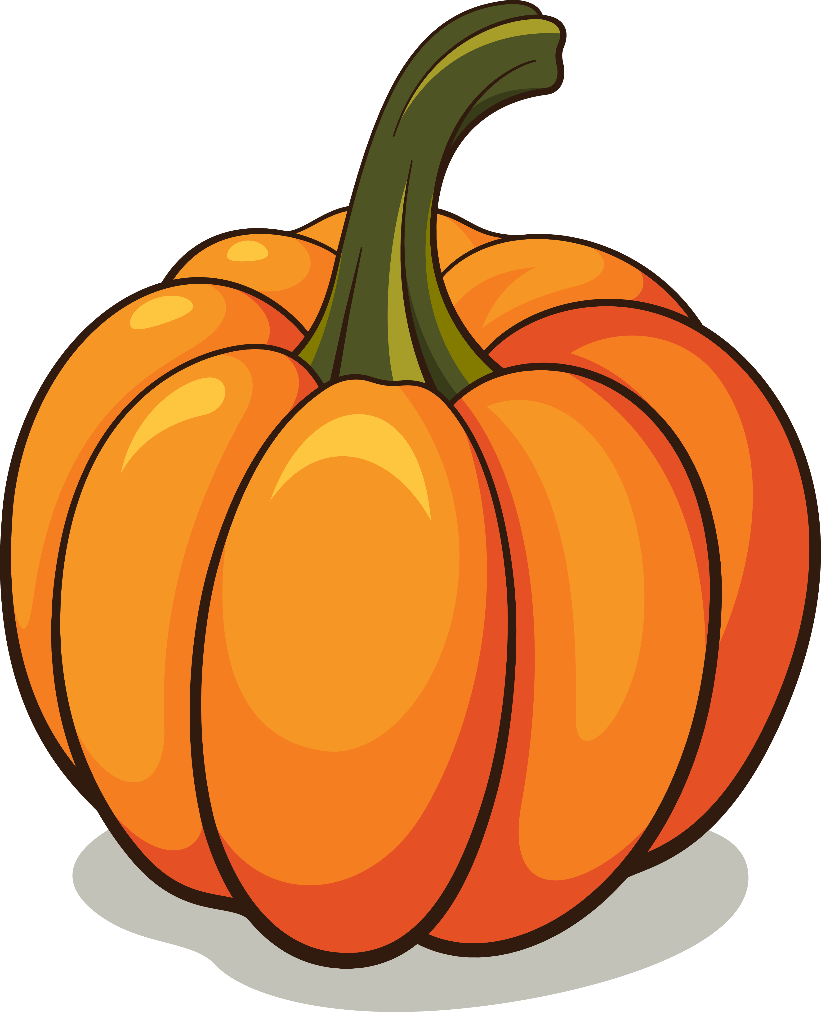 Fall Harvest Dinner - Things That Are Color Orange (3468x4271)