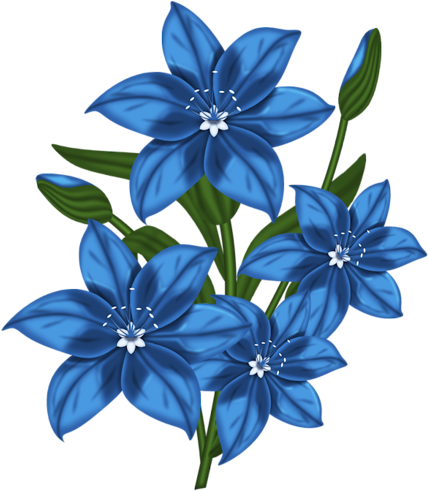 Fm Blue Heaven Element 31 - Flores Vermelhas Png Clipart (500x500)
