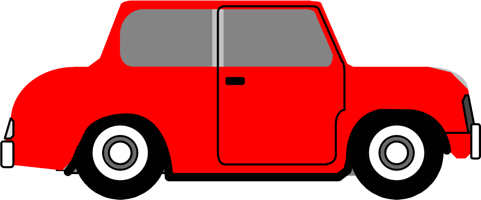 Clipart Voiture - Man In A Car Sees A Door (1560x780)