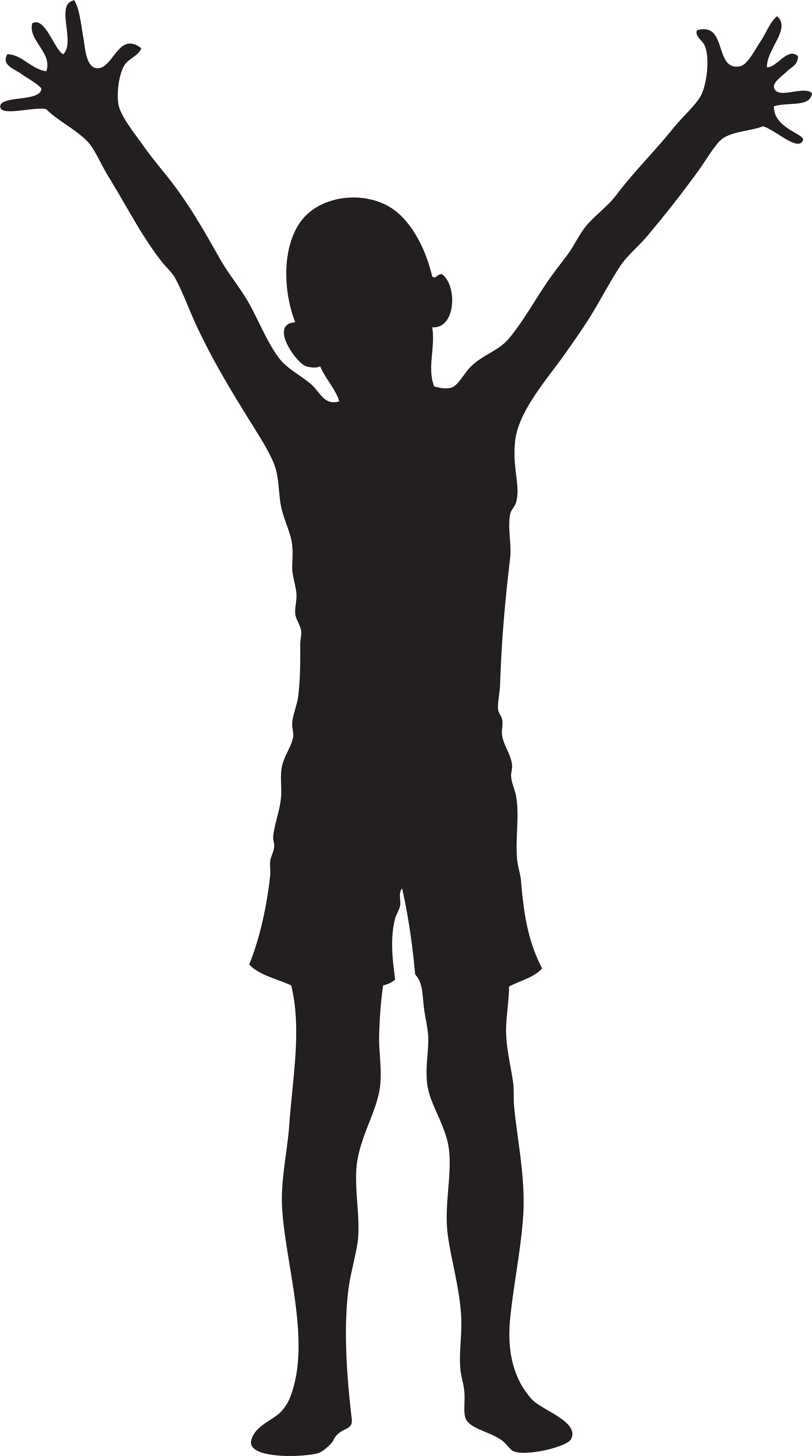 Boy Silhouette Png Clip Art Imageu200b Gallery Yopriceville - Clipart Silhouette Boy (4463x8000)