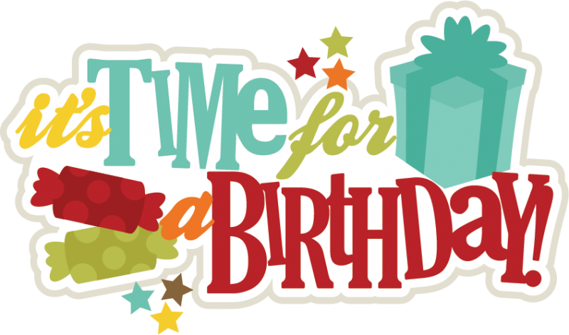 They Say It's Your Birthday Boy Title Cutout - It's A Birthday (800x471)