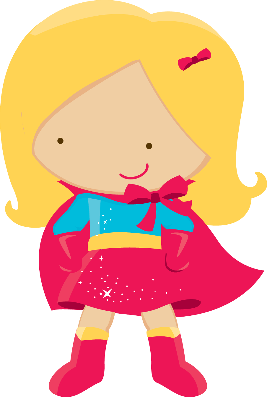 Superhero Girl Clipart Png (904x1343)
