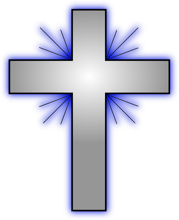 Anglican Catholic Christ Christian Jesus Cross - Baptism Cross Clip Art (588x720)