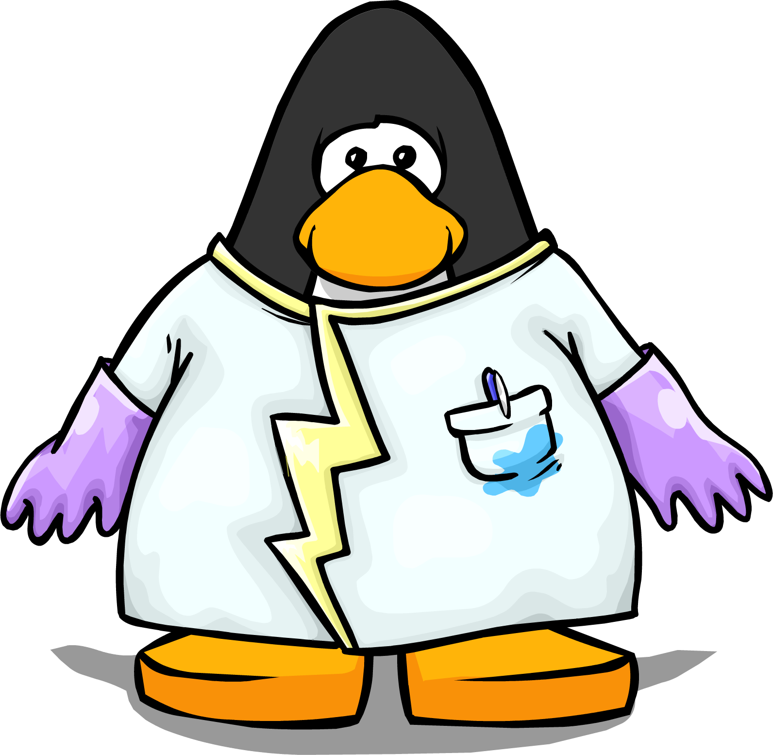 Scientist Clipart Penguin - Scientist Png (1592x1554)