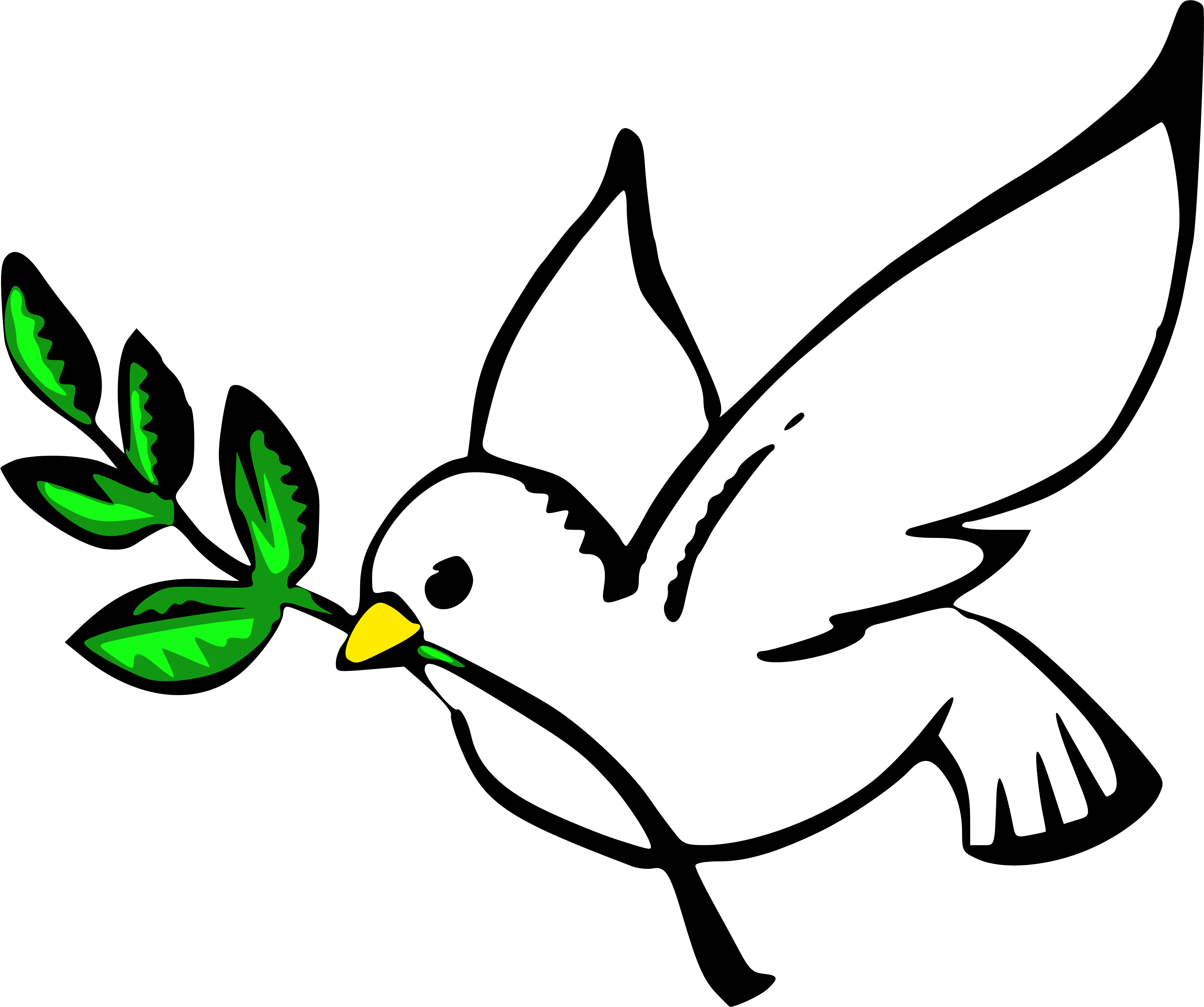 “a Culture Of Peace Will Be Achieved When Citizens - Dove Clipart (5555x4629)