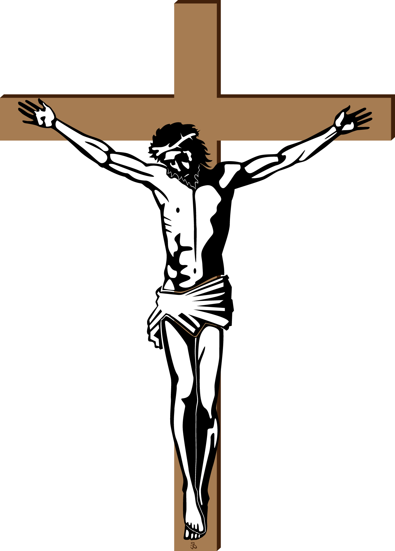 Cross Crucifixion Of Jesus Depiction Of Jesus Christianity - Cross Crucifixion Of Jesus Depiction Of Jesus Christianity (1364x1901)