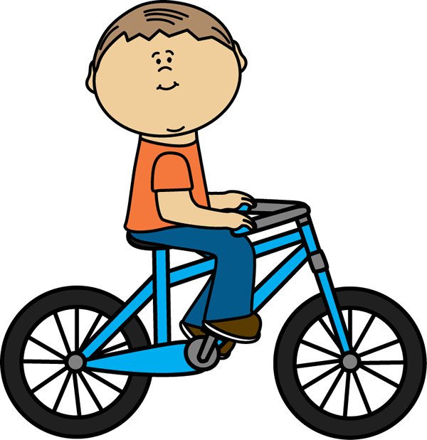 Bicycle Rider Cliparts Free Download Clip Art Free - 4 Syllable Words In Spanish (600x619)