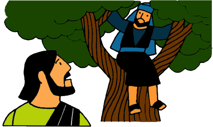 3 Zacchaeus Meets Jesus - Zacchaeus Meets Jesus (700x525)