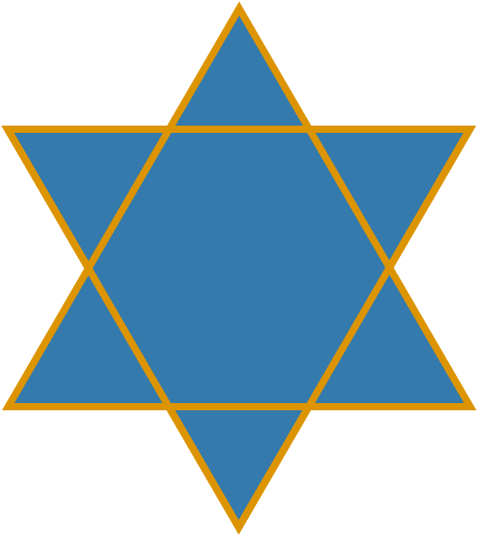 Clipart Jewish Star Of David Clip Art Library - Star Of David Clip Art (642x642)