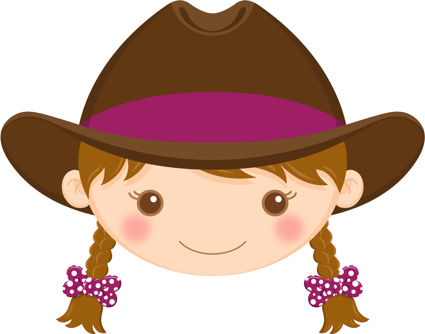 Cowgirl Party, Brown Hair, Clip Art, Cowboys, Quote, - Cowgirl Red Minus (1500x1500)