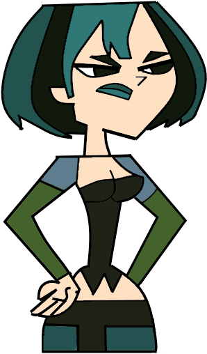 Total Drama Gwen Is Not Happy - Total Drama Action Gwen (800x600)