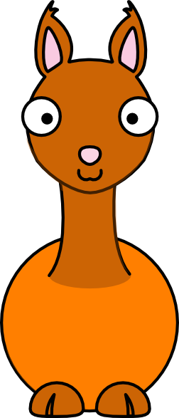 Pleasurable Llama Clip Art Cartoon Clipart Panda Free - Clipart Llama (252x587)