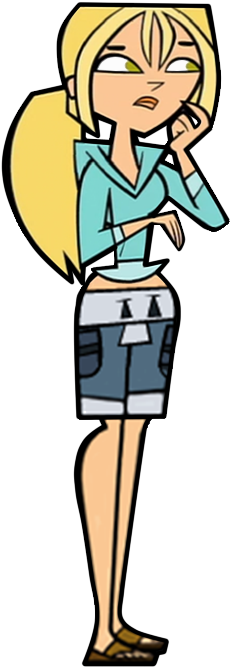 Bridgette Think - Total Drama Island Bridgette (250x681)