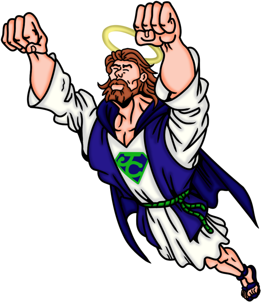 Hero Jesus Christ By Rosvaleera - Jesus As A Hero (900x1000)