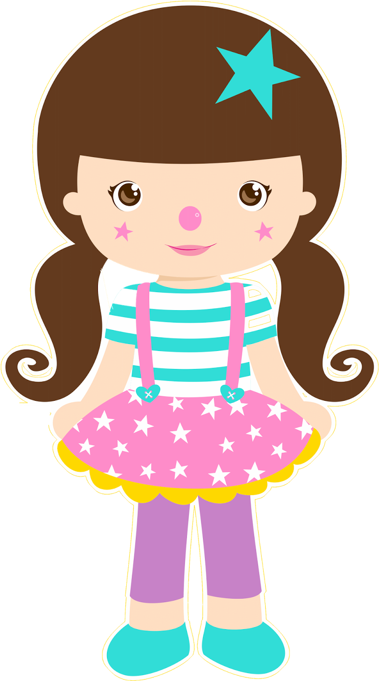 Olá Amigas Nossa Moderadora Daniela Fez Esse Lindo - Personagens Circo Rosa Png (1297x1600)