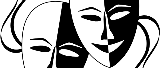 Drama M - Theatre Masks (600x220)