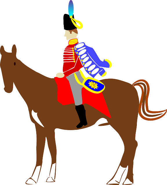 Riding, Horse, Rider, Barrie, Cavalry, Drama - British Soldier On Horse (576x640)