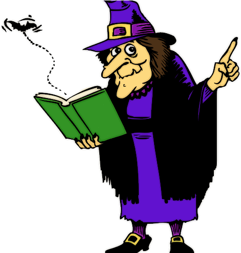 The Power Of Witchcraft - Witch Casting A Spell (511x510)