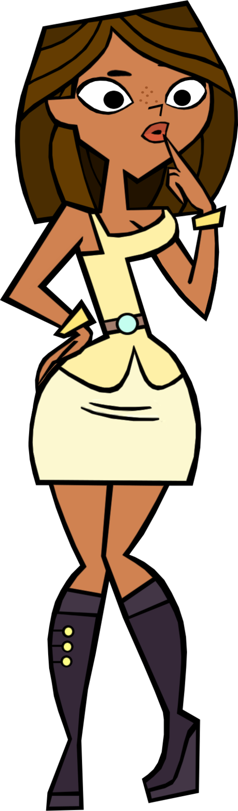 Amazing Courtney Fashions - Total Drama Courtney Fan Art (484x1648)